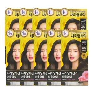 미쟝센 올뉴 샤이닝에센스 4N 짙은갈색 x10