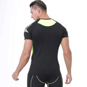 슬림핏 반팔 티셔츠 남성 트레이닝복 스포츠 운동남자여름복 나시 헬스 트레이닝 머슬 헬스티 집업 츄리닝