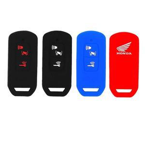 실리콘 모터 키 커버 케이스 혼다 pcx125 PCX160 SH350 비전 NS110R XADV750 오토바이 키리스 2021