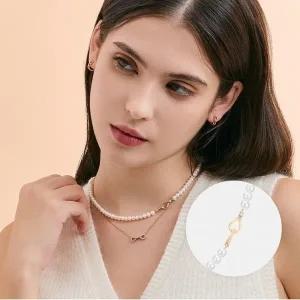 갤러리아 [메트로시티 주얼리] 스틸라 14K 로즈 네크리스 A243GN1220R4H
