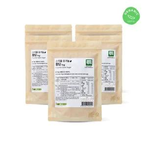 [롯데백화점]다온에프앤씨 [소이풀] 유기농 원당 1kg x5봉