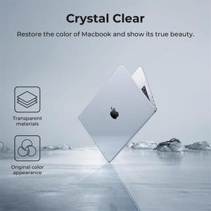 [누리잡화]Macbook Air 13.6 M4 15 M3 하드 커버 Mac Book Pro 13 M1 M2 14 16 2025 슬리브 액세서리 용 크