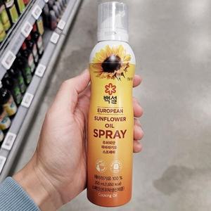 백설 해바라기유 스프레이 200ml c402768