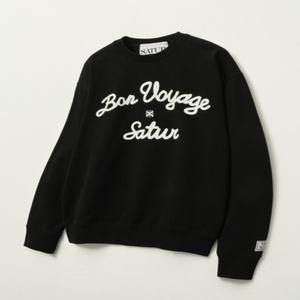 SATUR 본 보야지 스웨트셔츠 블랙 SA251UTM08BLK0 431220