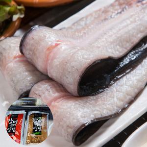 통영 자연산 바다장어 손질장어 1kg 대(2~4미) 붕장어 양념장세트