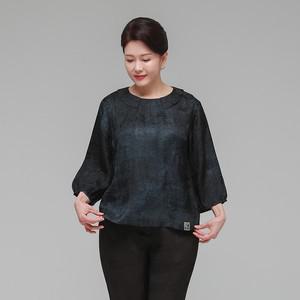 [보리보리/하랑한복]엄마옷 신상인견블라우스 소담드리 먹색
