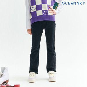 [보리보리/오션스카이]여아 블랙 부츠컷 데님 팬츠-CEJG2351B03