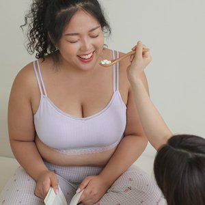 [공구우먼] [제작] 뉴 코트니즘 골지브라탑 72337 빅사이즈 여성속옷