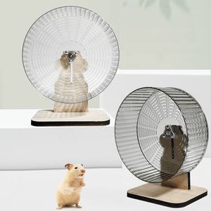 무소음 고슴도치 햄스터 쳇바퀴 기니피그 장난감 휠 키우기 용품 놀이터 집 꾸미기 리빙박스