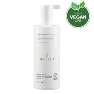 마이녹셀 비건 스칼프 리프레싱 샴푸 바이 랩클 시트러스 우디향 480ml 1개