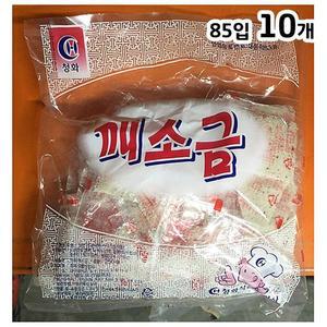 [XBJ70MOL_47]일회용깨소금 순대 청화 85입 X10 일회용소금