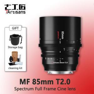 소니 E FX3 라이카 SIGMA L SL 니콘 Z Z50 캐논 EOS-R EOS-R5, 7 artisans, 85mm T2.0 풀 프레임 시네마 렌