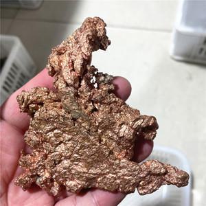 광물 천연 구리 로즈 골드 컬러 암석 거친 원시 파이라이트 표본 광석 에너지 스톤 천연 원석 대량 보유 20