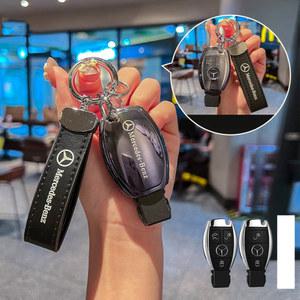 TPU 자동차 원격 키 케이스 커버 쉘 포브, 메르세데스 벤츠 A C E S R 클래스 GLS GLA GLK GLC CLS CLA W204 W221 W212 W205 W176 W463