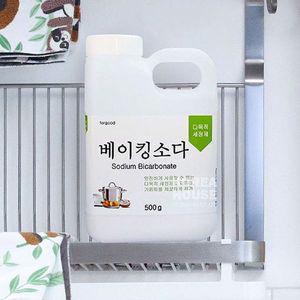 [기타]베이킹소다 QVPPFMKW 용기 500g 4P 찌든때 설거지 과일세척