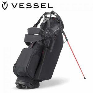 베젤 VESSEL 플레이어 40 스탠드백 캐디백 더블 스트랩 DXR 블랙