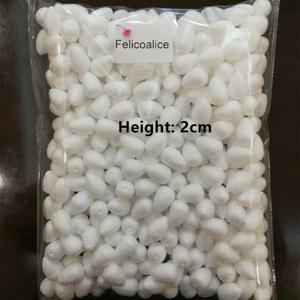 2cm ~ 5 5cm 화이트 워터 모델링 폼 나일론 스타킹 용 로즈 버드 꽃 액세서리 폴리스티렌 스티로폼