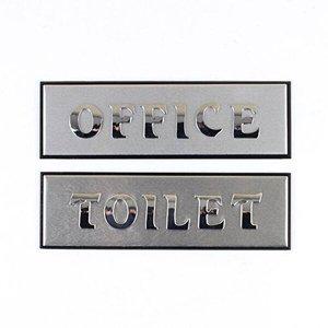 [셀러허브 패션][JH86P0SV_52CK]명찰 TOILET 알루미늄 표지판 디자인문패