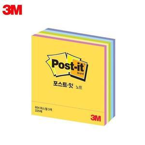 [JH28918R_52CK]큐브노트 텔 3M 5컬러 CT-33 (76x76mm)