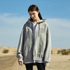 플루크 NYC 크랙 워크웨어 후드 집업 티셔츠 FZT1032-Z / 2color W