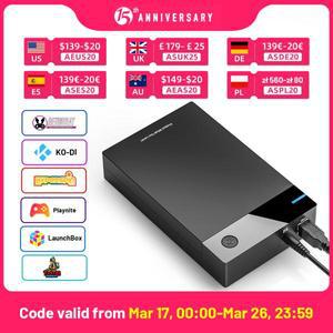 레트로 휴대용 게임기 추억의 고전게임 Hyperspin Launchbox가 포함된 12T 게임용 HDD PS3PS2PSPWIIWIIUDC