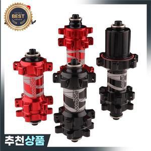 Bolany 허브 자전거 마운틴 디스크 QR HG 베어링 9x100 10x135 초경량 6 폴 24 홀 알루미늄 합금