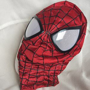 마블 스파이더맨 원단 눈 마스크 쉘 없는 3D 텍스처 디지털 팬 DIY 수제