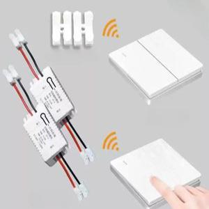 스마트 스위치 무선 배선 터치패널 자동 86형 부착 전원 220V 격 듀얼 IOT