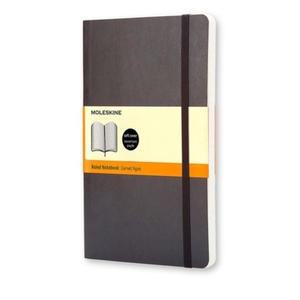[XBK88444_48]몰스킨 클래식노트 룰드 블랙 소프트커버 Large