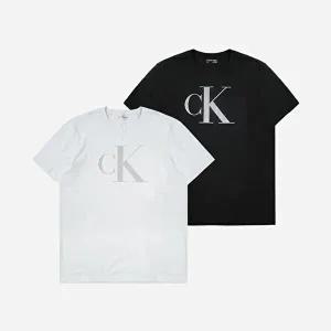 [캘빈클라인]캘빈클라인 모노그램 CK 로고 반팔 티셔츠