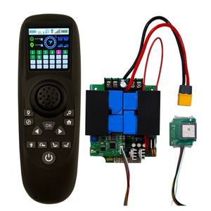 RX40G 무선 원격 제어 키트 한 손으로 송신기 12V 50A 플라스틱 GPS RC 잡아 당김 보트에 클릭 반환