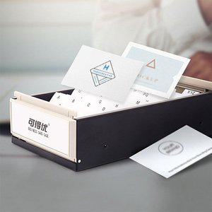 고품질 명함 보관함 박스 명함첩 거금박스 쿠폰정리함 명함박스 쿠폰함 명함보관함 명함집 (WFHQ9F0)
