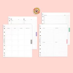 6공 스퀘어 플랜 메모 리필지 옵션 2[YYHWCODE]