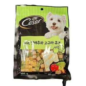 시저 사과, 양배추와 고구마 큐브 100g x 2개 49857