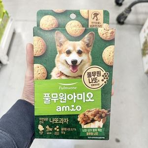 풀무원 아미오 자연담은 간식 나또과자 50g 403358