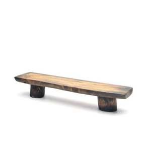 고재 원목 우드 화분받침대 일자형 60x13x10cm