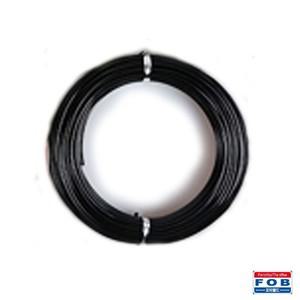 포비 와이어 공예 칼라철사 두께 3.0mm x 6.4M 검정 철사공예 색철사공예 칼라철사 와이어공예