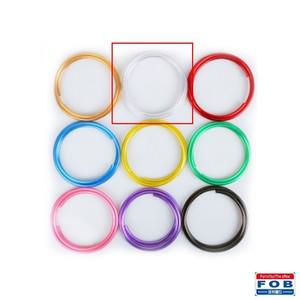 와이어 공예 메탈릭 철사 두께 6mm x 1M 은색 철사공예 색철사공예 칼라철사 와이어공예