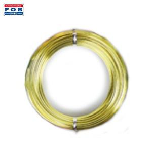 포비 와이어 공예 칼라철사 두께 3.0mm x 6.4M 노랑 철사공예 색철사공예 칼라철사 와이어공예