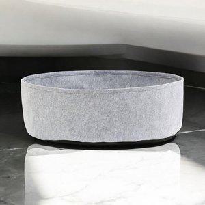 고품질 게더릭 베란다 텃밭 부직포 화분 (80x30cm) (그레이) 모종화분 고구마재배 (WFHSJM5)