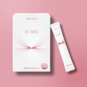티뷰티 1box(14포) 히비스커스 호박팥차 복숭아맛 동안 핫바디 다이어트차
