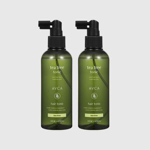 [아브카][1+1] 티트리 쿨링 두피 스케일링 탈모증상완화 뿌리는 헤어토닉 200ml
