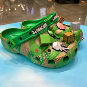 마인크래프트 슬리퍼 키즈 Kids Minecraft 샌들 아동용 남아용 캐릭터 남아 슈즈
