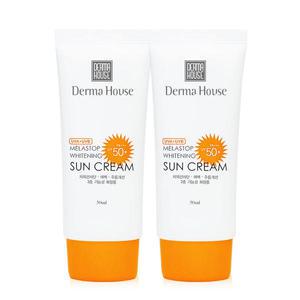 더마하우스 멜라스톱 화이트닝 선크림 50ml 2개