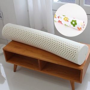 [아도라하우스]프리미엄 태국산 라텍스 꽃무늬커버세트 바디필로우 죽부인 베개 95x20cm_12912242_588742