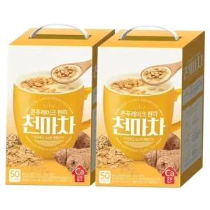 현미천마차차 담터 콘푸레이크 현미 천마차 100T(50Tx2개)