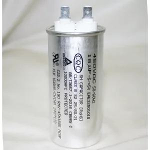 원형모터콘덴서/450VAC 18uf/1*1단자/에어컨/실외기/보일러 기동콘덴서