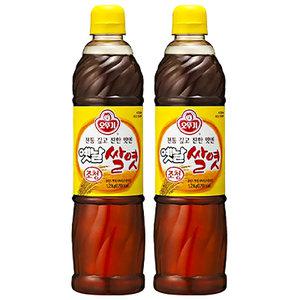 오뚜기 옛날 쌀엿 1.2kg x 2개 / 올리고당 물엿