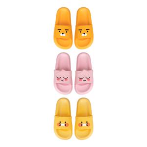 카카오프렌즈 페이스 슬리퍼 춘식이 라이언 어피치