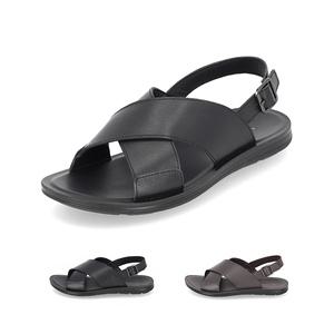 엘칸토 마쯔 남성 X스트랩 샌들 2cm LCMW04M326